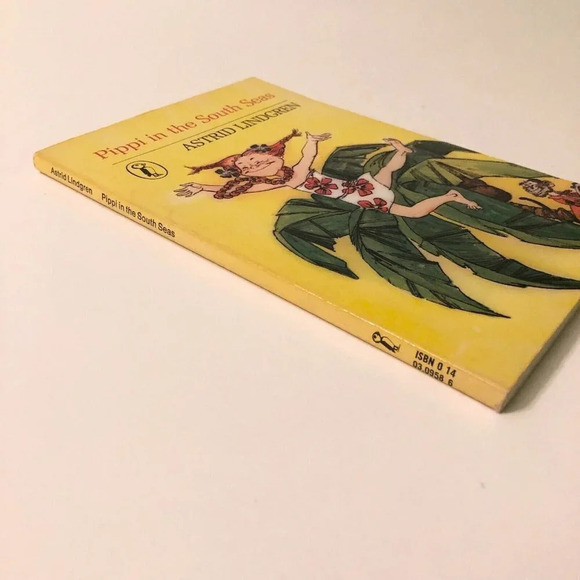 Vintage 1979 Pippi In The South Seas By Astrid  Lindgren A Puffin Book - Picture 3 of 14